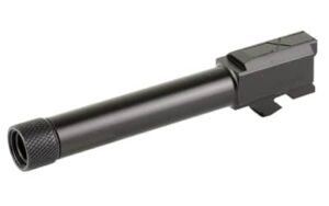 Faxon Duty Series 4.5 inch threaded barrel for Glock 19 in black nitride