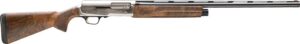 Browning A5 Ultimate 12 gauge 28-inch vent rib shotgun with satin nickel receiver and walnut stock