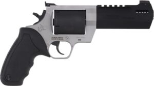 Taurus Raging Hunter .500 S&W Magnum two-tone 5-shot revolver with ported barrel and Picatinny rail
