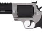 Taurus Raging Hunter .500 S&W Magnum two-tone 5-shot revolver with ported barrel and Picatinny rail