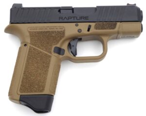 GForce GF9 Rapture 9mm 3.25 FDE handgun with fiber-optic sights and RMR-ready slide