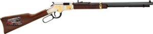 Henry Golden Boy Firefighter Tribute .22 LR 20in octagon barrel walnut stock nickel receiver
