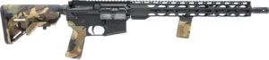 Radical Firearms FR-16 5.56 semi-auto rifle with 16 inch barrel and B5 stock in camouflage