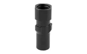Griffin Armament 3-Lug Adapter 3L1351LH Black Melonite QPQ for 9mm M13.5x1 LH
