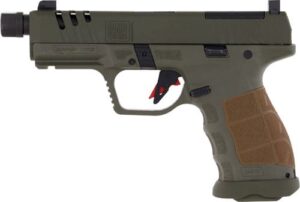 SAR Arms SAR9C SOCOM compact 9mm pistol OD green, optic-ready, threaded barrel 1/2x28