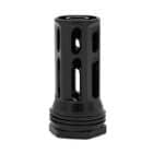 HUXWRX Flash Hider QD 7.62mm M14x1 LH black finish