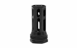 HUXWRX Flash Hider QD 7.62mm M14x1 LH black finish