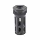 HUXWRX Flash Hider QD 7.62mm M14x1 LH black finish
