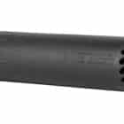 Huxwrx FLOW 762 Ti titanium suppressor 7.62 with 5/8-24 muzzle brake black finish