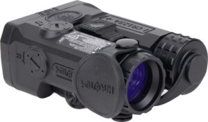 Holosun IRIS 3 triple-function red and VCSEL IR laser unit on Picatinny rail