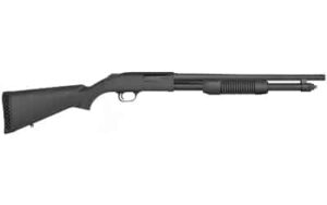 Mossberg 590 Persuader 20 gauge 18.5 inch barrel matte blued finish black synthetic pistol grip