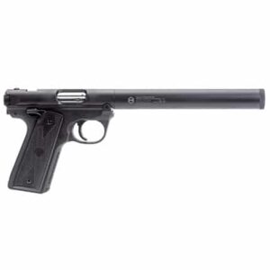 Maxim Defense RUGER MKIV-SD suppressed .22 LR pistol in black with optics mount