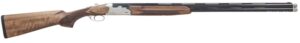 Pointer FT912 12ga 28in over/under shotgun silver receiver walnut stock