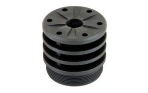 SilencerCo Bravo Anchor Brake .30 Cal black 7075-T6 aluminum AC2022