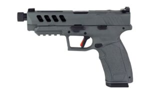TISAS PX-9 Night Stalker Gen3 9mm 5.1-inch threaded pistol in gray