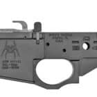 Spikes Tactical STLS920 9mm stripped lower receiver with spider logo, black finish