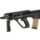Steyr AUG A3 M2 5.56 NATO 16-inch rifle with extended Picatinny rail and waffle magazine