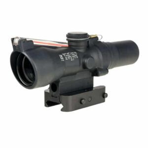 Trijicon ACOG 1.5x24 Compact red crosshair riflescope with Q-LOC mount in matte black