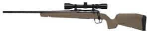 Savage Axis 2 XP 6.5 Creedmoor 22in LH with factory 3-9x40 scope and FDE synthetic stock