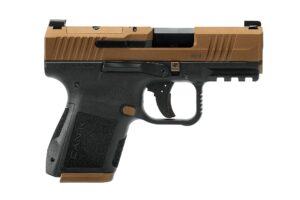 CANIK METE MC9 9mm Bronze Cerakote micro-compact pistol side view