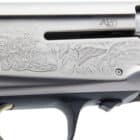 Browning A5 Ultimate 12 gauge 28-inch vent rib shotgun with satin nickel receiver and walnut stock