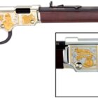 Henry Golden Boy Firefighter Tribute .22 LR 20in octagon barrel walnut stock nickel receiver