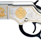 Henry Golden Boy Firefighter Tribute .22 LR 20in octagon barrel walnut stock nickel receiver