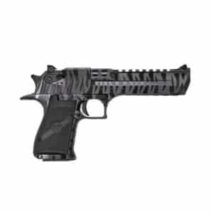Magnum Research Desert Eagle Mark XIX 6-inch barrel Black Tiger Stripes profile