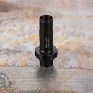 SilencerCo Echo choke adapter for Remington improved cylinder in matte black