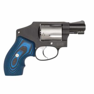 S&W Performance Center 442 .38 Spl(+P) revolver with blue and black VZ G10 grips and 1.88-inch barrel
