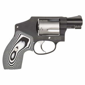 S&W Performance Center 442 .38 Spl revolver with 1.88 inch barrel and white/black VZ grips