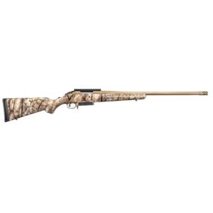 Ruger American 6.5 Creedmoor 22 inch Bronze Cerakote Go Wild Camo rifle