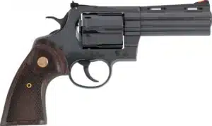 Colt Anaconda .44 Magnum blued 6-shot revolver with walnut grips