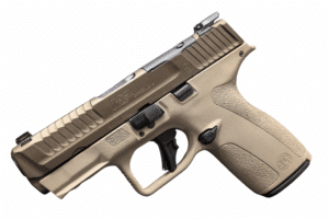 Smith & Wesson M&P 9 Shield X NTS MCMILLAN MIDNIGHT BRNZ 3.6 inch pistol