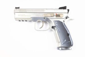 CZ-USA Shadow II Compact 9mm pistol silver 4-inch barrel with two 15rd magazines