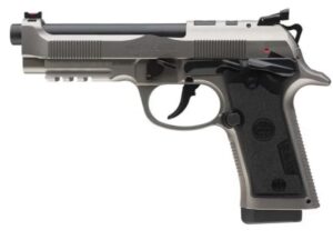 Beretta 92X Performance Carry Optic 9mm 4.9in stainless right-side view