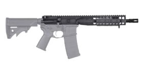 LWRC IC DI 10.5-inch 5.56 upper receiver in black with ambidextrous charging handle