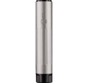 Dead Air Mask-22 .22 LR suppressor silver 5.1 inch 1/2x28