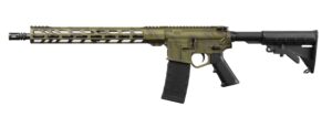 Wise Arms WA-15B 5.56/.223 16 inch ODG Tiger Stripe Cerakote rifle