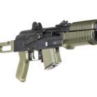 Arsenal SAM7K-28GASR suppressor-ready 7.62x39 short barrel rifle in OD Green