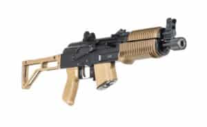 Arsenal SAM7K Suppressor Ready 7.62x39mm SBR FDE left profile