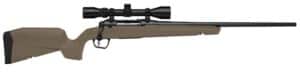 Savage Axis 2 XP .25-06 Rem 22 in FDE synthetic stock with mounted 3-9x40 scope