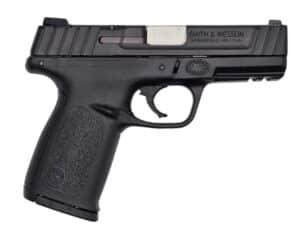 Smith & Wesson SD9VE 9mm pistol in Armor Black with 10-round magazine, part number 13576