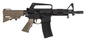 DPMS DP-15 Kitty Kat 300 BLK 7.5 inch barrel FDE car brace with 30-round magazine