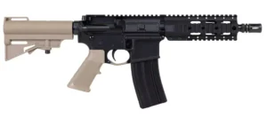 DPMS DP-15 Kitty Kat 5.56 7.5in A4 Quad Rail Car Brace Flat Dark Earth