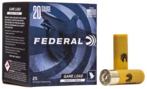 Federal H20275 Game-Shok Heavy Field 20Gauge 2.75" 1oz 7.5Shot 25 Per Box/10 Case
