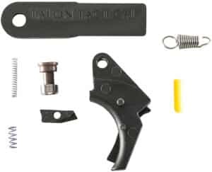 Apex Tactical 100026 Action Enhancement  Black Curved Trigger Drop-In Fits S&W M&P