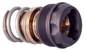 Rugged Suppressors Obsidian9 3-Lug Mount OA001 black mounting adapter