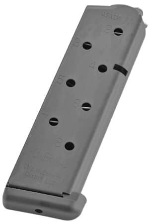 CMC Products 16131C Power Mag  8rd 45 ACP Fits 1911 Government Black Stainless Steel