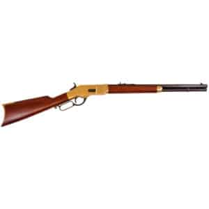 Cimarron 1866 Yellowboy Short Rifle .45 Long Colt 20 inch walnut stock brass frame